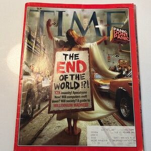 Collectible TIME Magazine “The End of the World?!" Jan 18, 1999.